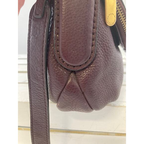 MARC JACOBS PURPLE, GOLD LEATHER SMALL CROSSBODY BAG (ASIS) - Picture 9 of 15